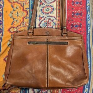 Patricia Nash Poppy Italian Leather Tote